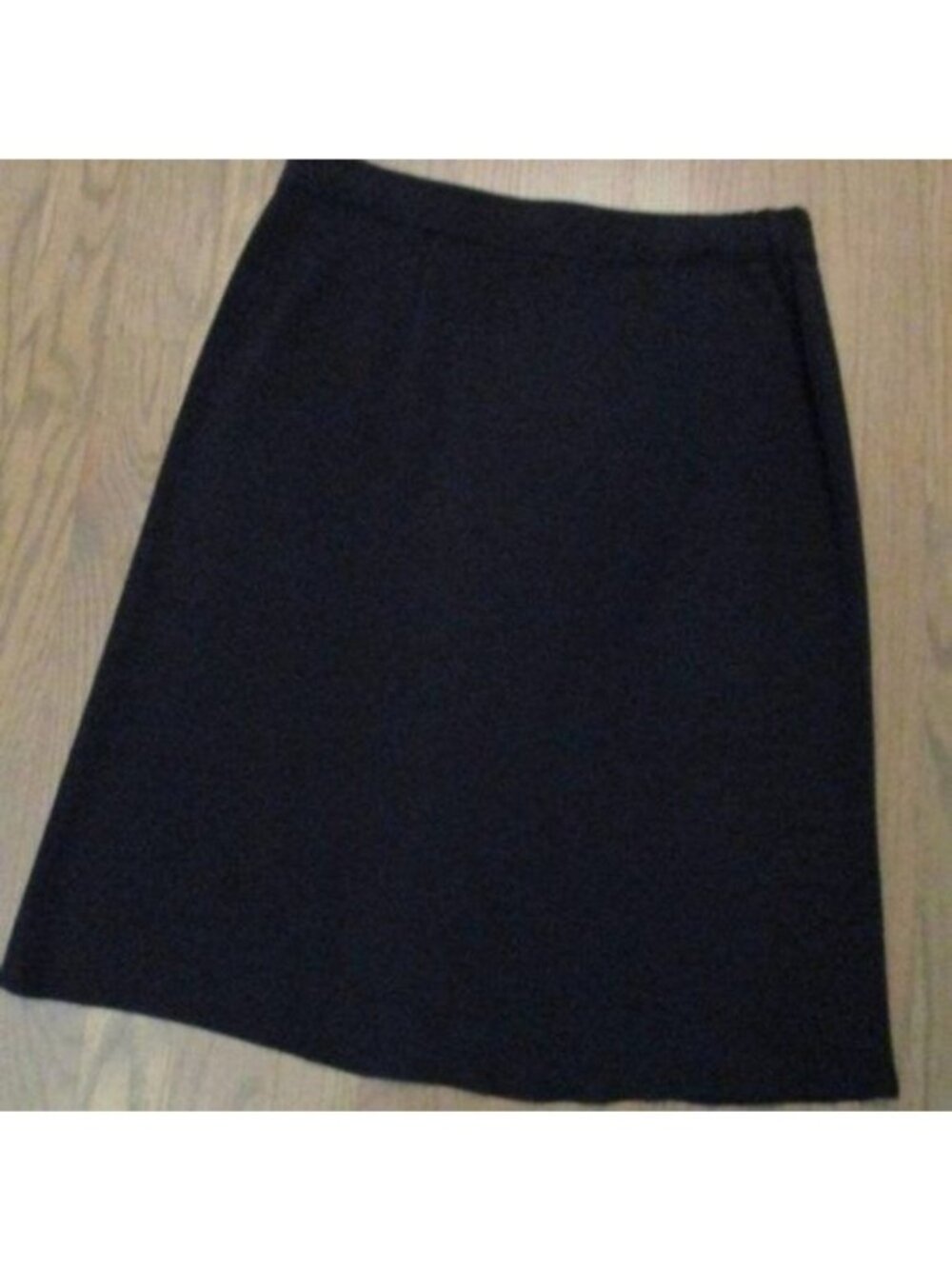 Exclusively Misook Black acrylic Skirt Small